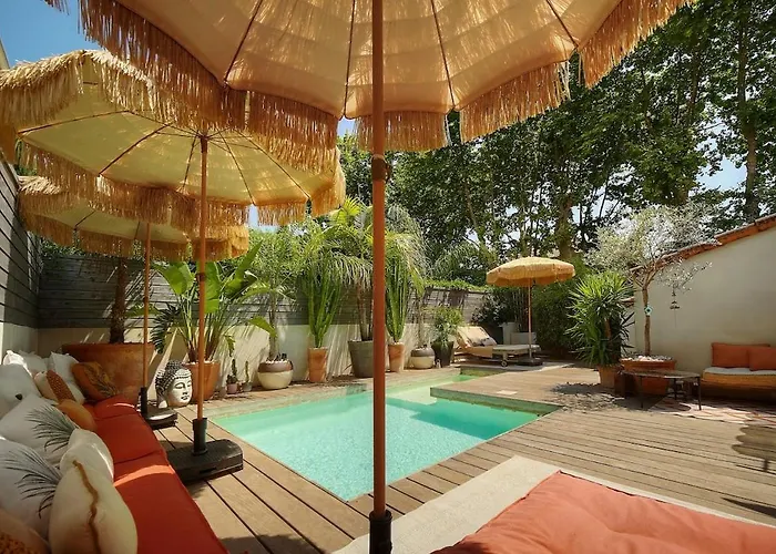 Frgk Boheme Chic Private Pool Ultrafast Wifi * Le Cannet