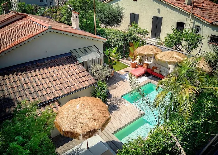 Frgk Boheme Chic Private Pool Ultrafast Wifi Le Cannet